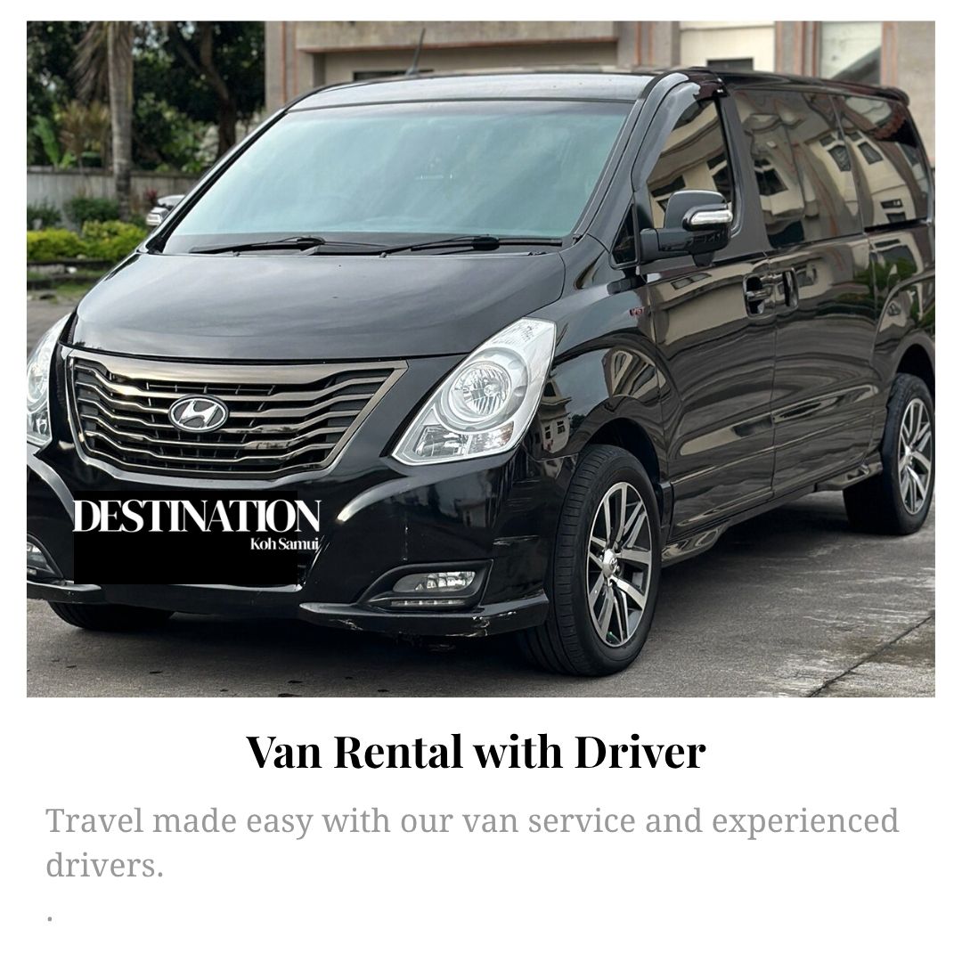 Van rental with driver